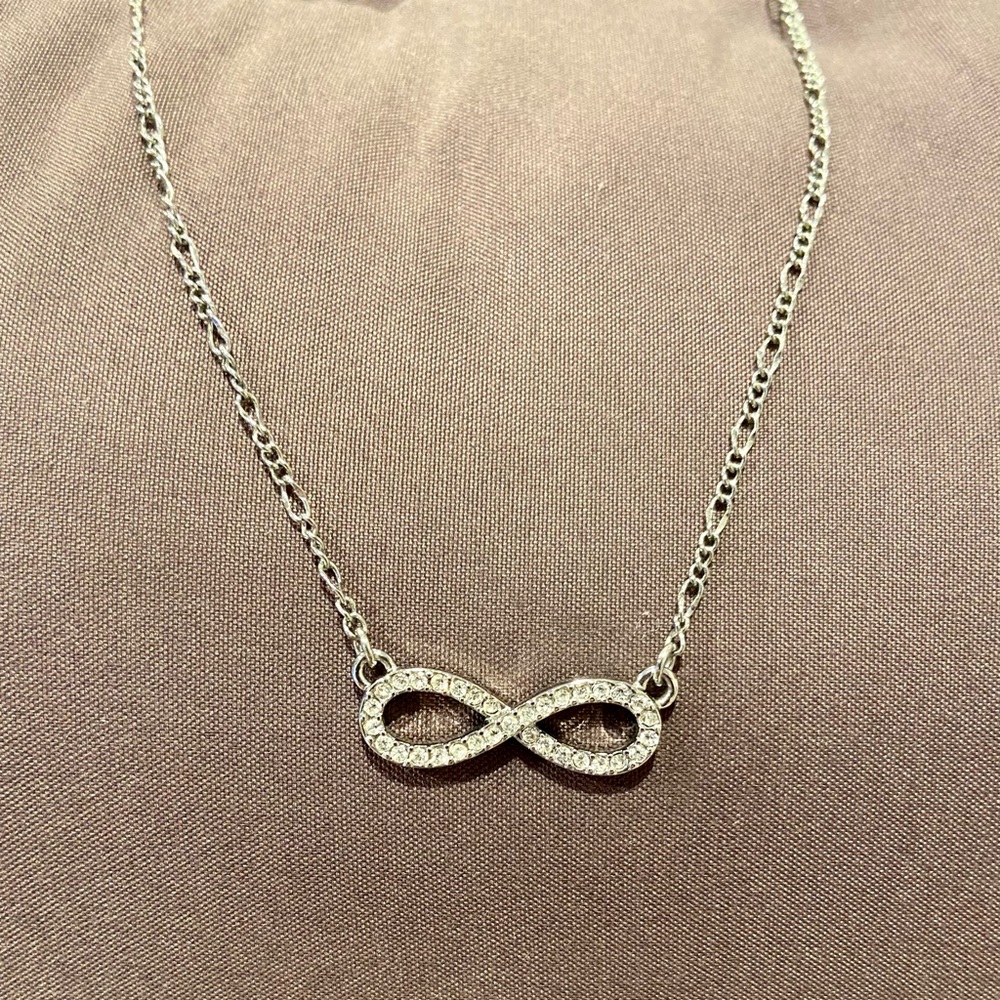 Lia Sophia infinity symbol necklace